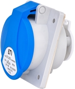 Вбудований силовий роз'єм ETI 004482079 EE-3232 IP54 (32A 230V 2P+PE)
