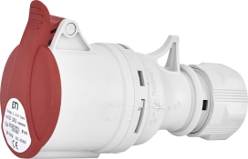 Кабельний силовий роз'єм ETI 004482005 ES-3253 IP44 (32A 400V 3P+N+PE)