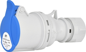 Кабельний силовий роз'єм ETI 004482003 ES-3232 IP44 (32A 230V 2P+PE)