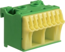 Блок Hager KN10E PE-клемма 2x16мм2+8x4мм2