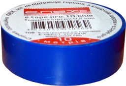 Ізолента E.Next e.tape.stand.10.blue 10м синя (s022005)