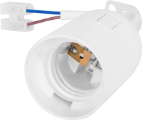 Підвісний патрон E.Next e.lamp socket pendant..E27.pl.white Е27 з кабелем (s9100057)