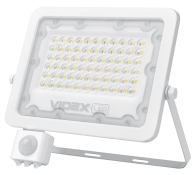 LED прожектор Videx F2e 50Вт 5000K (VL-F2e505W-S) з датчиком руху та освітленості