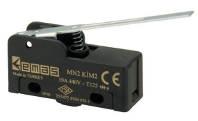 Кінцевий міні вимикач під пайку EMAS MN2KIM2