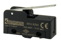 Кінцевий міні вимикач під пайку EMAS MN2KIM1