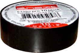 Ізолента E.Next e.tape.stand.20.black 20м чорна (s022016)