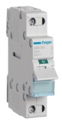 Вимикач навантаження Hager SBN125 1P 25А/230В 1м