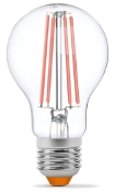 Філаментна фітолампа Videx Filament A60FF E27 8Вт 1200K (VL-A60FF-08271) для рослин
