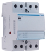 Контактор 40A ESC440 (4НО, 230В) 3м Hager