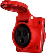 Вбудована силова розетка E.Next e.socket.pro.3.16.wall 3п 16А 230В (p012010)