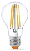 Світлодіодна філаментна лампа Videx Filament A60F E27 10Вт 4100K (VL-A60F-10274)