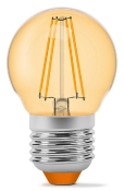 Світлодіодна філаментна лампа Videx Filament G45FA E27 4Вт 2200K (VL-G45FA-04272) бронза