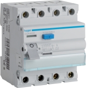 ПЗВ Hager CDA463D 4P 6кА 63A 30мА A