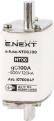 Плавкий запобіжник E.Next e.fuse.NT00.100 габарит 00100А (i0760047)