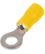 Ізольований наконечник E.Next e.terminal.stand.rv2.2.6.yellow 1.5-2.5 кв.мм жовтий (s1036030)