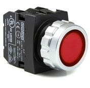 Натискна кнопка EMAS H102DK (1НО+1НЗ) червона