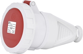 Кабельний силовий роз'єм ETI 004482008 ESH-1653 IP67 (16A 400V 3P+N+PE)