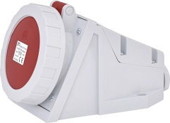 Настінний силовий роз'єм ETI 004482045 EZH-3253 IP67 (32A 400V 3P+N+PE)