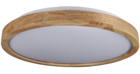 Матовий світильник Vestum WOOD 60Вт 375x60мм 3000К-6500К акація
