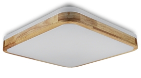 Матовий світильник Vestum GLOW 60Вт 391x391x65мм 3000К-6500К акація