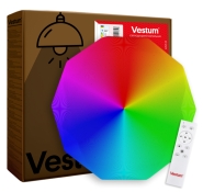 Стельовий світильник Vestum DIAMANT зоряне небо 76Вт 495x58мм 3000К-6500К RGB