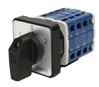 Кулачковий перемикач полюсів EMAS PSA120KD334S реверсивний (1-0-2) 120А