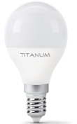 Світлодіодна лампа Titanum G45 E14 6Вт 3000K (TLG4506143)