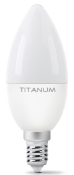 Світлодіодна лампа Titanum C37 E14 6Вт 4100K (TLС3706144)